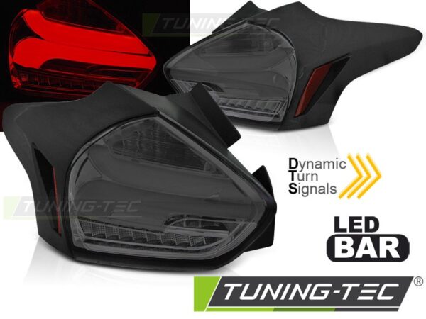 FORD FOCUS 3 15-18 HATCHBACK SMOKE SEQ LED Ford Focus Mk3 [2011-2018]