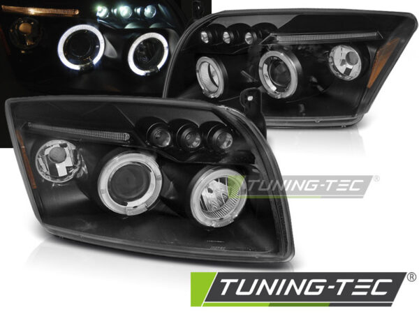 DODGE CALIBER 06-12 ANGEL EYES Μαύρο Dodge Caliber [2006-2012]