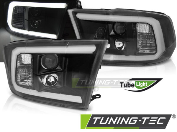 DODGE RAM 09-18 TUBE LIGHT Μαύρο Dodge Ram [2008-2018]