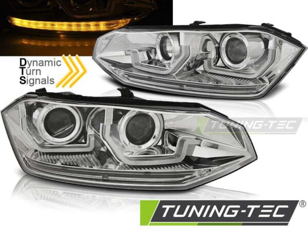 VW POLO VI 2G 2017-  SEQ LED χρωμίου Volkswagen Polo Mk6 [2017-]