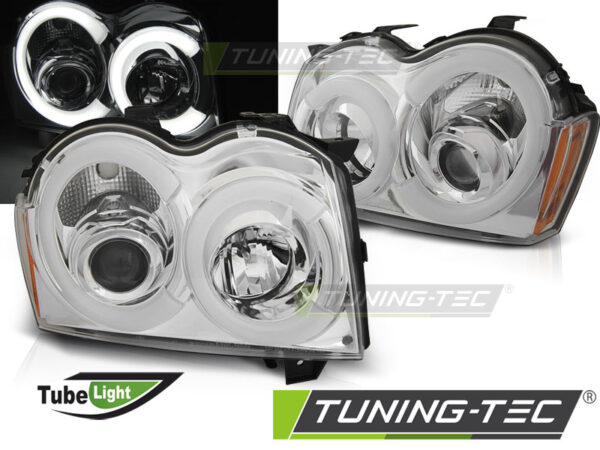 CHRYSLER JEEP GRAND CHEROKEE 05-08 χρωμίου TUBE LIGHT Jeep Grand Cherokee WK [2005-2010]