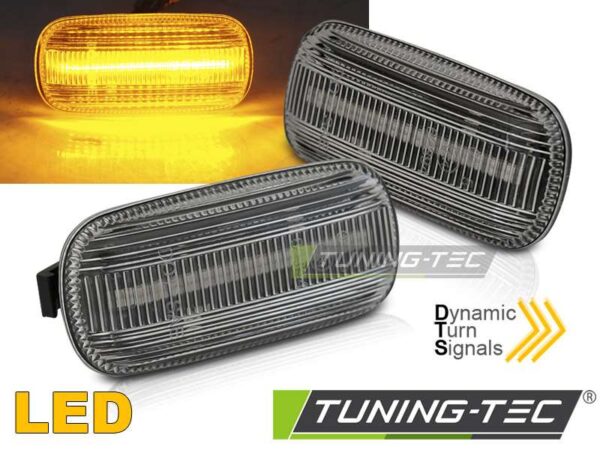 Πλαϊνό φλας Λευκό LED SEQ για AUDI A4 B6/ B7/ A3 8P/ A6 C6 Audi A4 (B6) [2001-2004]
