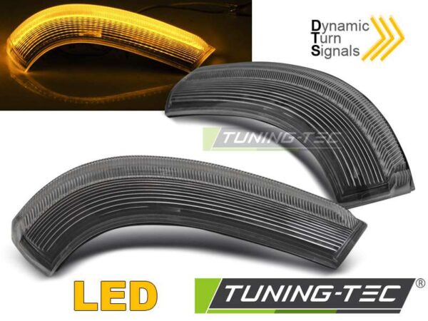 Πλαϊνό φλας IN THE MIRROR Λευκό LED SEQ για VW GOLF 5 / GOLF PLUS / JETTA / PASSAT, SHARAN Volkswagen Golf Mk5 [2003-2008]