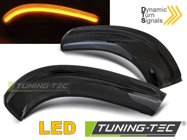 Πλαϊνό φλας IN THE MIRROR SMOKE LED SEQ για VW GOLF 5 / GOLF PLUS / JETTA / PASSAT, SHARAN Volkswagen Golf Mk5 [2003-2008]