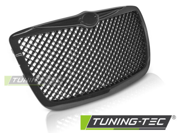 GRILL BENTLEY STYLE Γυαλιστερό Μαύρο για CHRYSLER 300 C 04-11 Chrysler 300C [2005-2011]