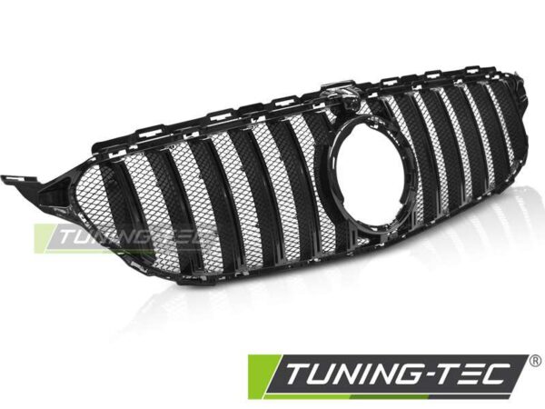 Μάσκα SPORT Γυαλιστερό Μαύρο για MERCEDES W205 18- Mercedes C Class (W205) [2014-2021]