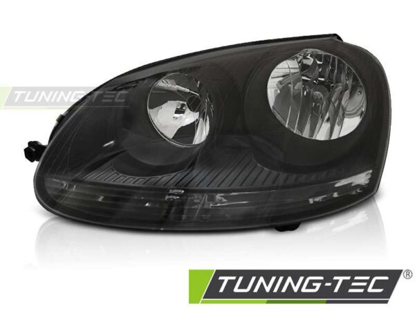 Φανάρια Μαύρο αριστερή πλευρά TYC για VW GOLF 5 10.03-09 Volkswagen Golf Mk5 [2003-2008]