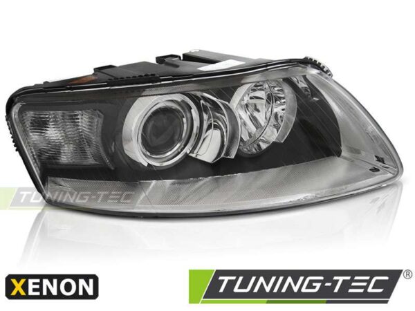 XENON Φανάρια χρωμίου ΔΕΞΊ TYC για AUDI A6 C6 04.04-08 Audi A6 2004–2011