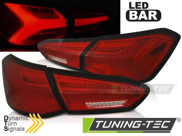 Πίσω φανάρια  led Κόκκινο Λευκό SEQ για FORD FOCUS 4 18-21 HATCHBACK Ford Focus Mk4 [2018-]