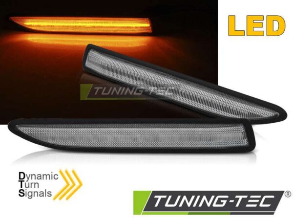 Πλαϊνό φλας CLEAR LED SEQ για FORD MONDEO MK IV 07-14 Ford Mondeo Mk4 [2007-2013]
