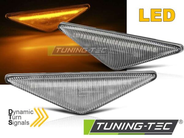 Πλαϊνό φλας Λευκό LED SEQ για FORD FOCUS MK1, MONDEO MK3 Ford Focus Mk1 [1998-2004]