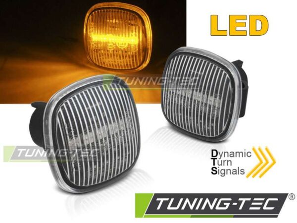 Πλαϊνό φλας Λευκό LED SEQ για AUDI A3,A4 / SKODA FABIA,OCTAVIA Audi A3 (8L) [1996-2003]