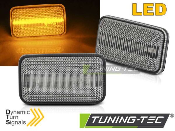 Πλαϊνό φλας Λευκό LED SEQ για VW GOLF I  GOLF II  CORRADO  JETTA Volkswagen Golf Mk1 [1974-1983]