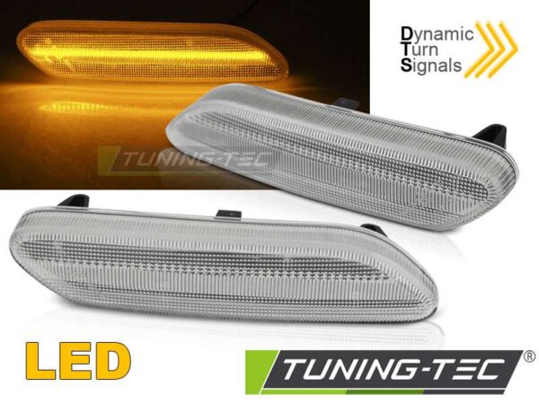 Πλαϊνό φλας Λευκό LED SEQ για MINI COOPER R60 R61 10-16 Mini Countryman (R60) [2010-2016]