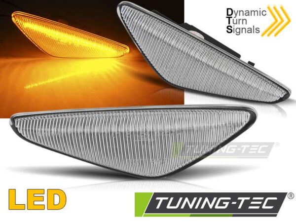Πλαϊνό φλας Λευκό LED SEQ για BMW X3 F25 LCI 14-17 / X4 F26 BMW X3 (F25) [2010-2017]