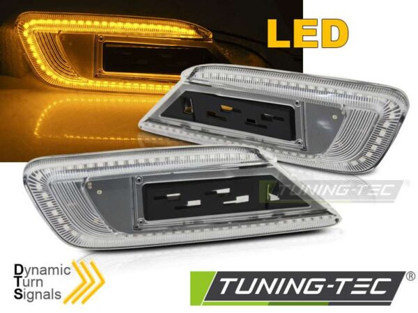 Πλαϊνό φλας Λευκό LED SEQ για MINI COOPER F54 CLUBMAN 15-19 Mini Clubman (F54) [2015-]