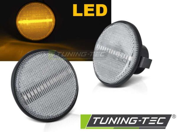 Πλαϊνό φλας Λευκό LED για MAZDA MX-5 89-15 Mazda MX-5 Mk2 [1998-2005]